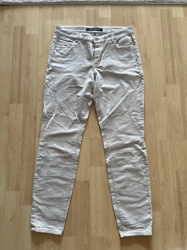 Damen samt hose beige - damen,
