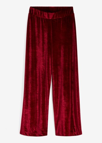 Modische samt hose mit - samt-hose,