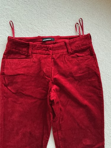 Cambio damen samthose rot - cambio,