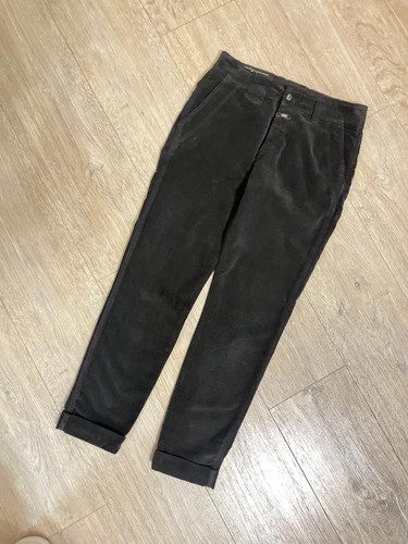 Women closed trousers brown - trousers,