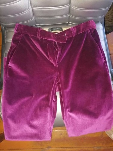 Women etro trousers burgundy - trousers,