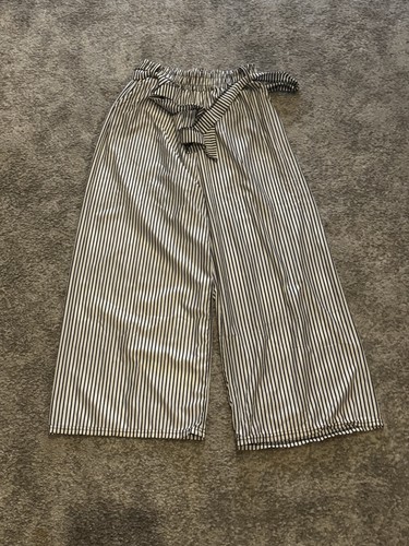 Stoffhose samt weiß schwarz - samt, weiß-schwarz