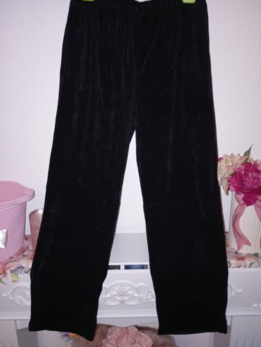 Damen samthose schwarz - damen, größe