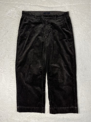 Wide leg cordhose samt culotte - leg,