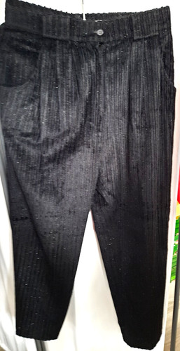 Schwarze samt cordhose - schwarze, samt-cordhose