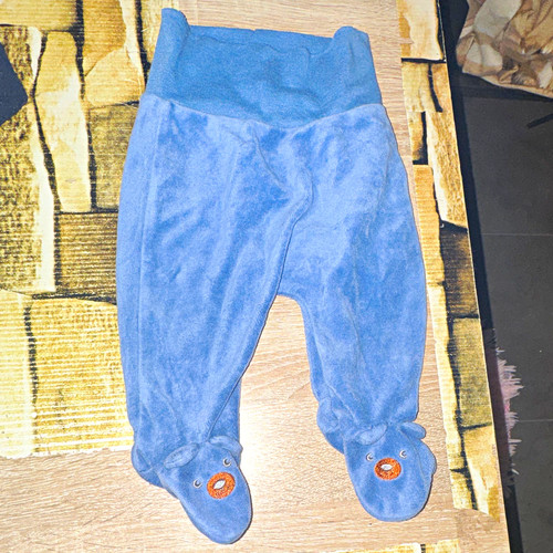 Baby stramplerhose 62blau - stramplerhose, gr.