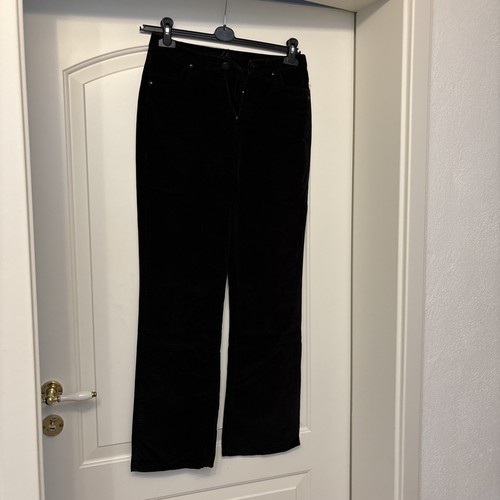 Hose schwarz samt - schwarz, 36