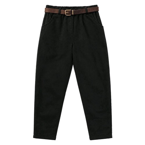 Damen hose samt - damen,